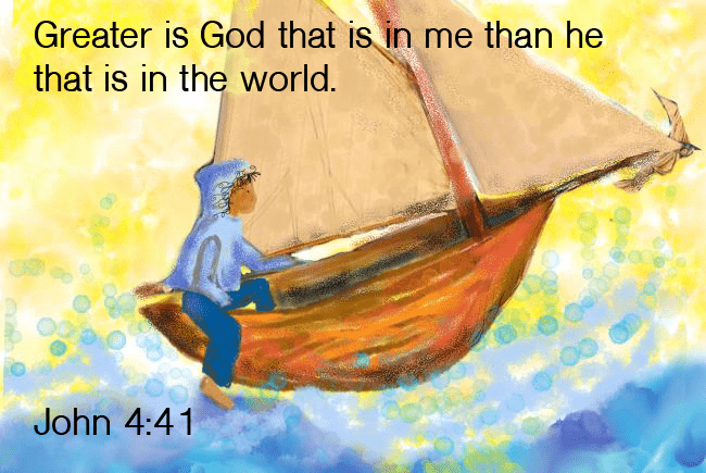 Greater is God that is in me!